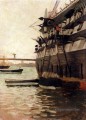 La coque d’un navire de guerre James Jacques Joseph Tissot
